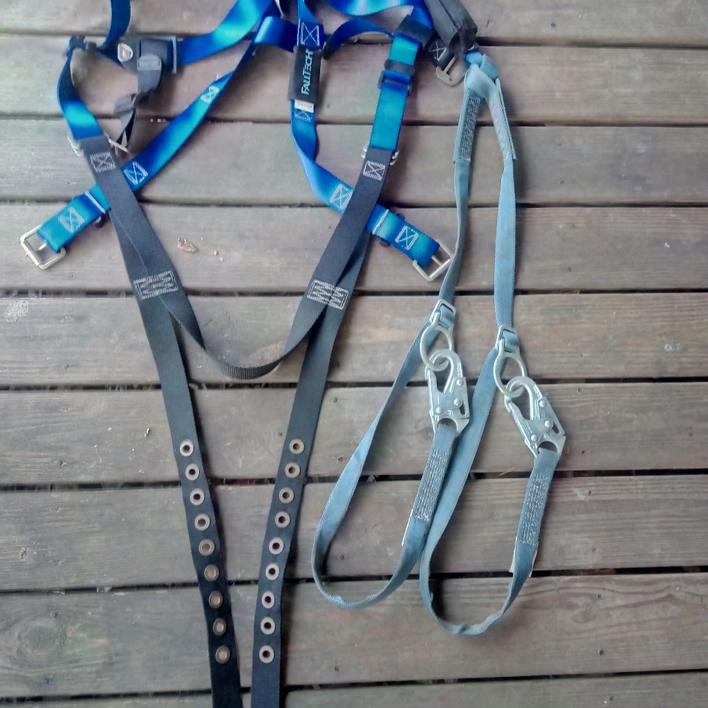 FallTech safety harness.
